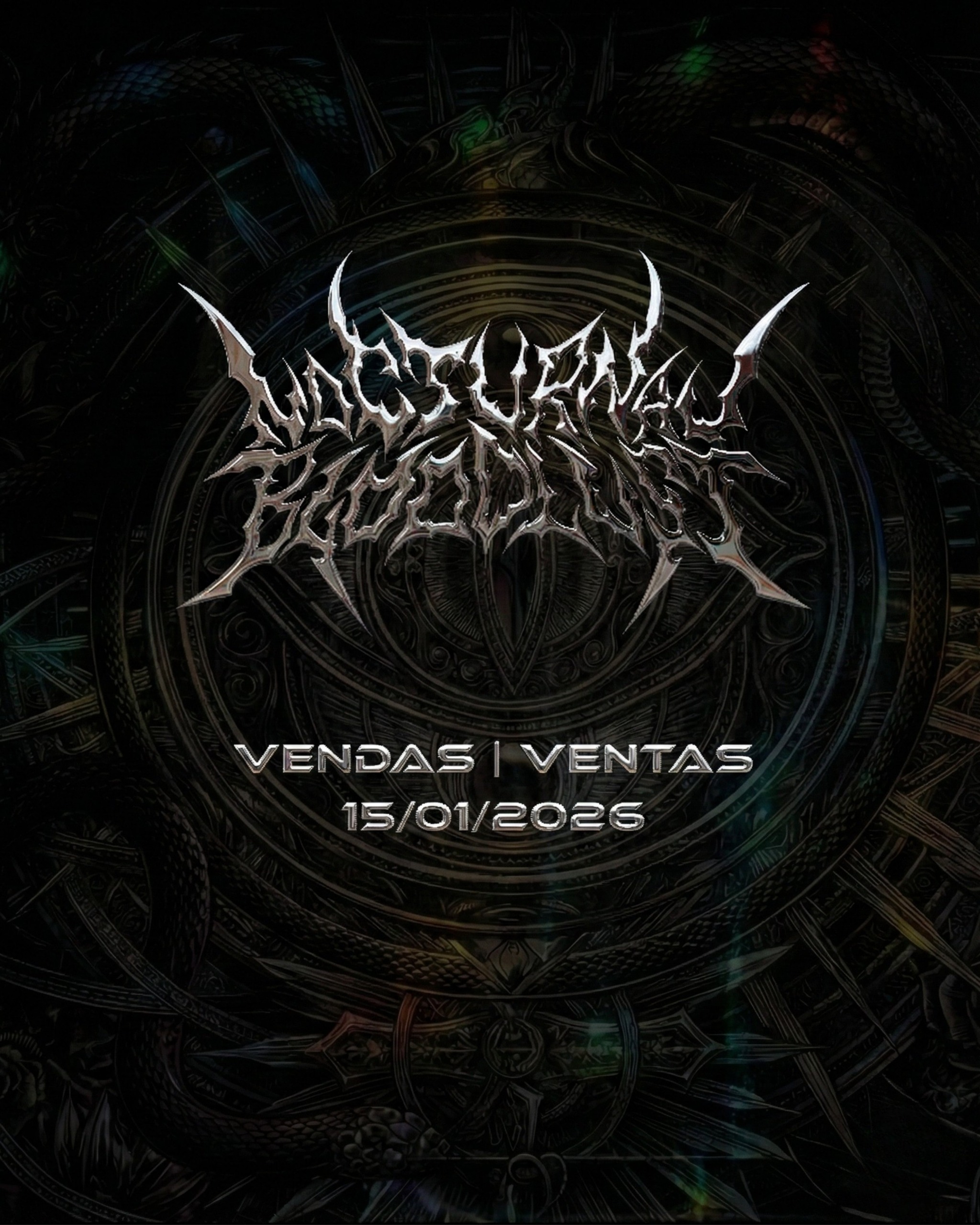 cartel ventas nb - 【LIVE ANNOUNCEMENT】NOCTURNAL BLOODLUST: South America & Spain 2026 TOUR - NIPPONGAKU