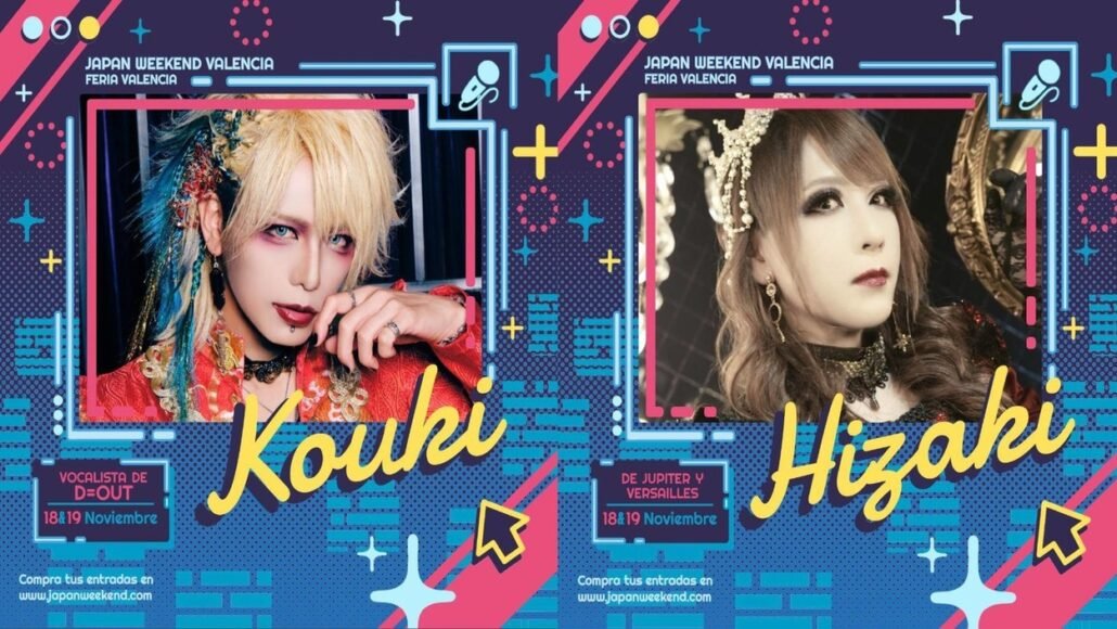 AN 2 1 - 【LIVE ANNOUNCEMENT】¡Kouki (D=OUT) y Hizaki (Jupiter/Versailles) actuarán en Japan Weekend Valencia! - NIPPONGAKU