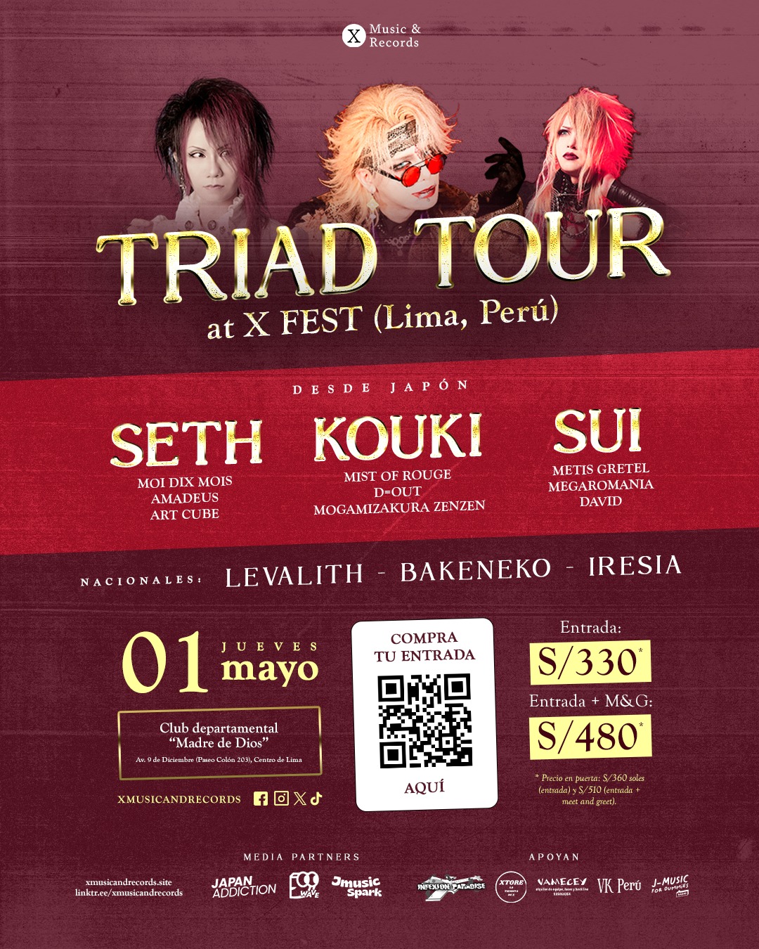 6438a63d 1d9a 4882 be39 2a28f602365c - 【LIVE ANNOUNCEMENT】TRIAD TOUR LATIN AMERICA - NIPPONGAKU