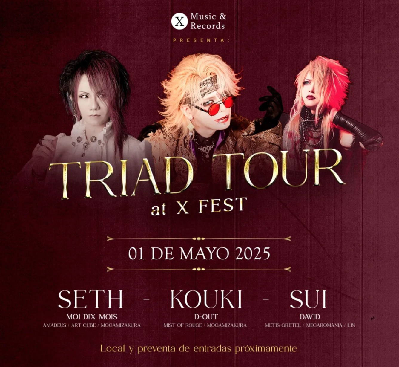 Peru - 【LIVE ANNOUNCEMENT】TRIAD TOUR LATINOAMERICA - NIPPONGAKU