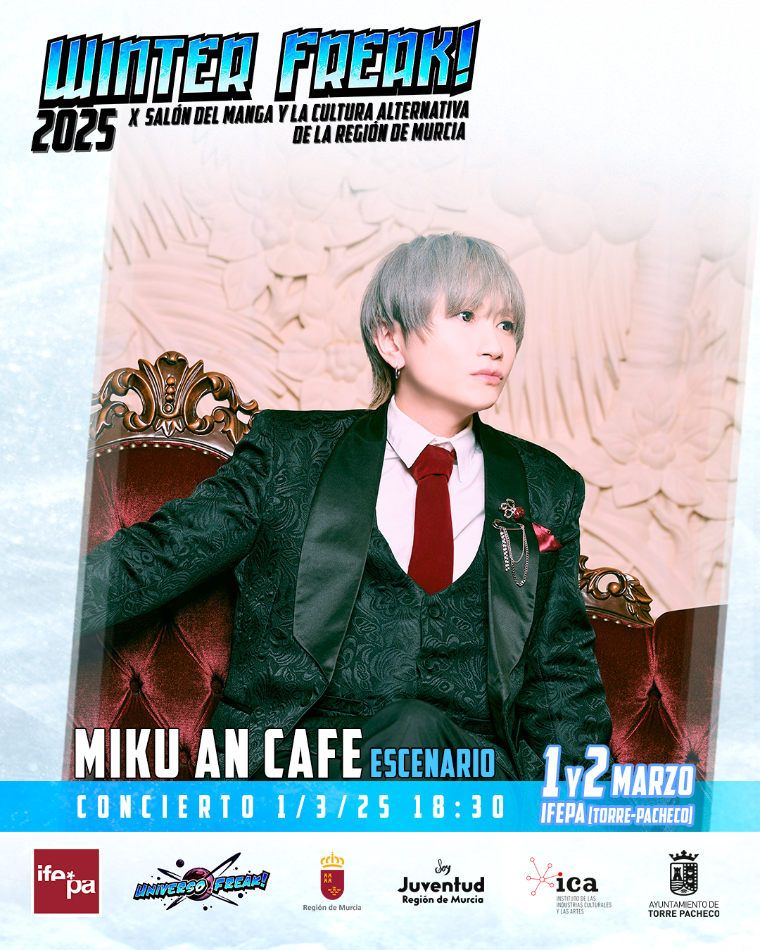 Cartel Miku Winter Freak - 【LIVE ANNOUNCEMENT】MIKU「Nyappy Party Europe – Miku Around The World」in France and Spain! - NIPPONGAKU