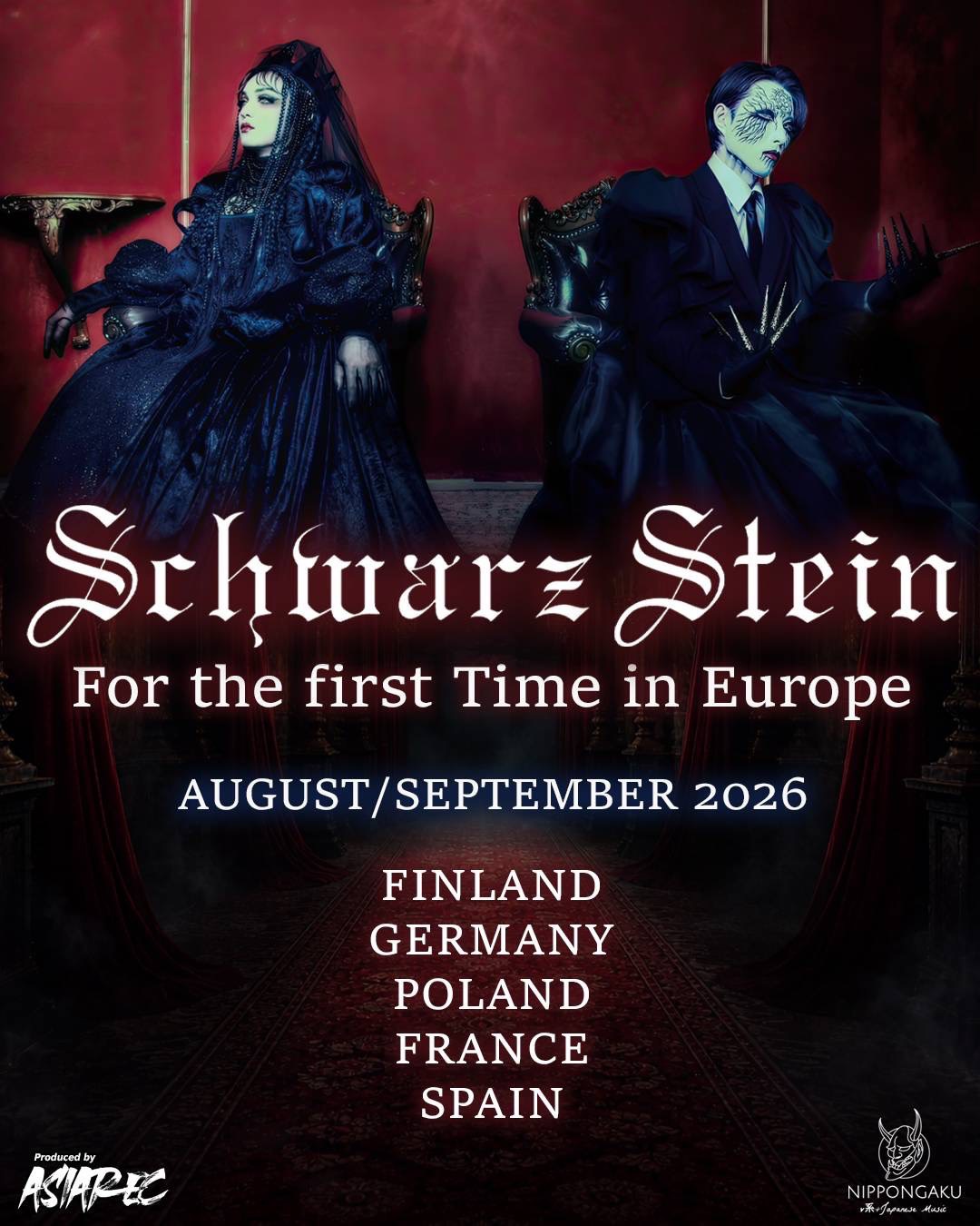 HFnCbT9bkAA0vZO - 【LIVE ANNOUNCEMENT】Kaya+Schwarz Stein World Tour 2026 -THE WORLD- - NIPPONGAKU